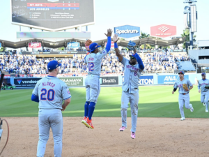 Los Mets empataron la Serie de Campeonato, ganaron el segundo juego contra Dodgers