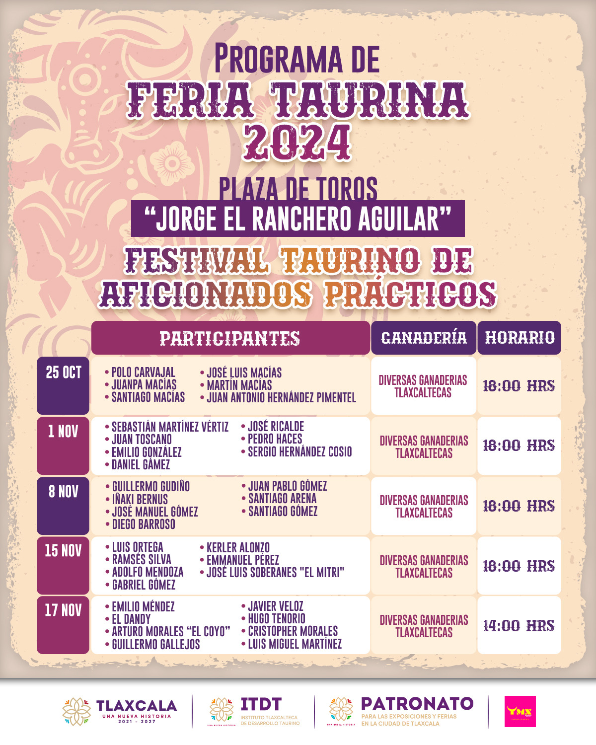 festival taurino de aficionados practicos