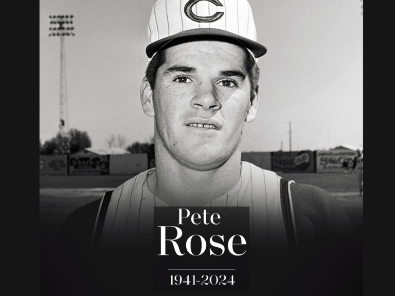 Peter Rose, leyenda de la MLB, falleció a los 83 años