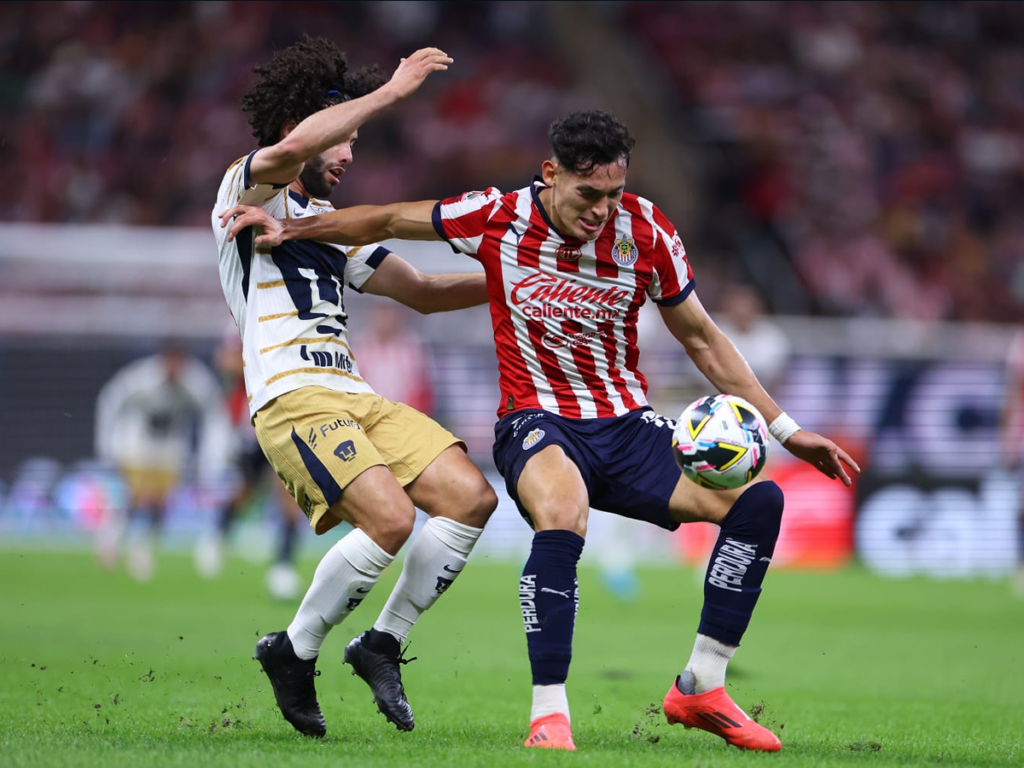 Chivas Pumas empate