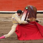 Enrique Ponce realizando su última faena en la Plaza de Toros de Acho