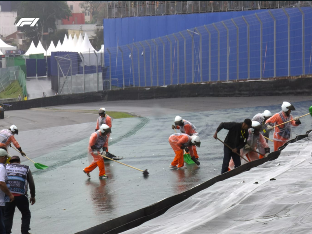 GP de Brasil lluvia