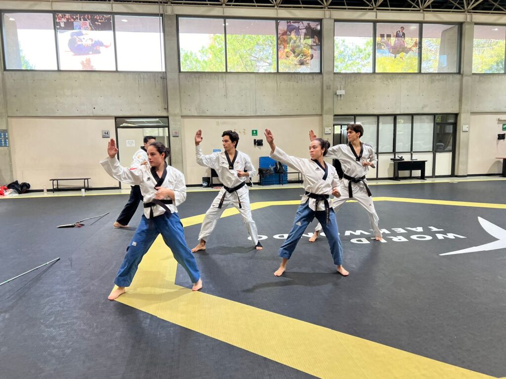 Selección de taekwondo poomsae recibió abanderamiento rumbo al Mundial de Hong Kong 2024