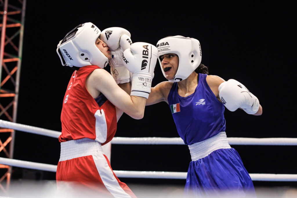 Valeria Amparán oro boxeo