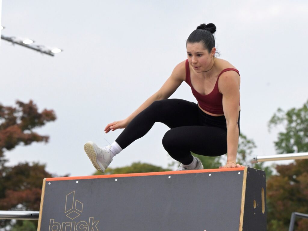 ella bucio Mundial de Parkour