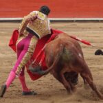 Joaquín Galdós lidiando en la tarde de despedida de Enrique Ponce