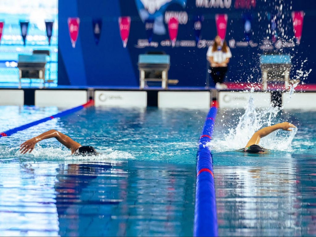 México medallas Serie Mundial Para Natación