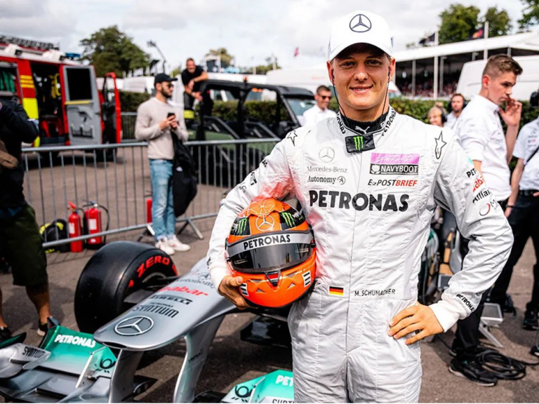 MICK SCHUMACHER BIDS FAREWELL TO MERCEDES IN 2024