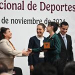 Ceremonia de premios a los mejores deportistas de México en 2024.