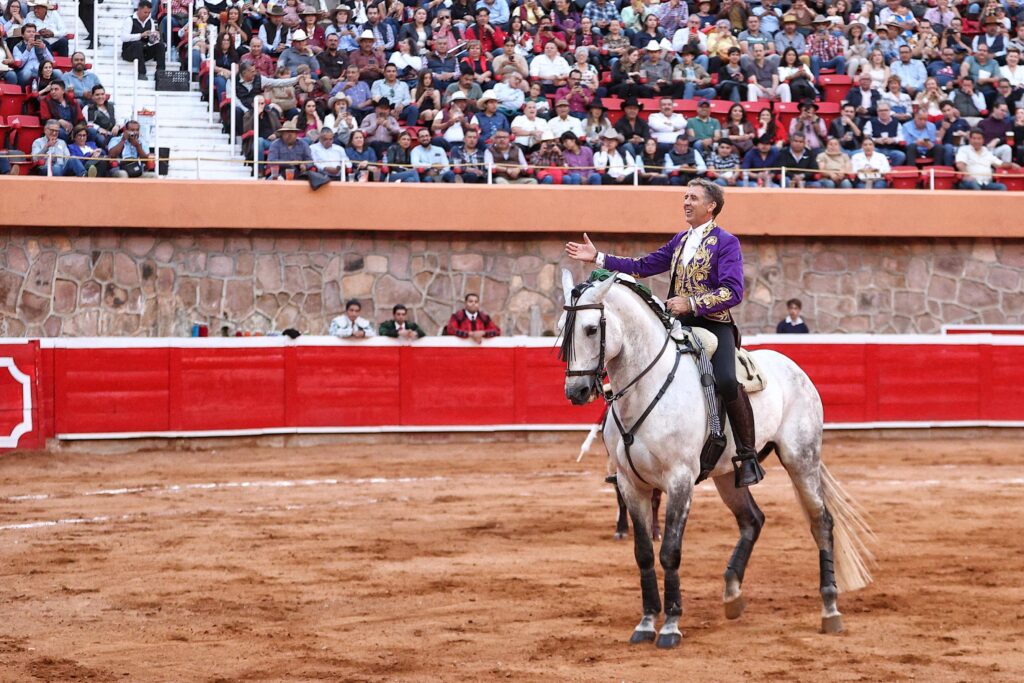 Pablo Hermoso de Mendoza en su despedida en Zacatecas