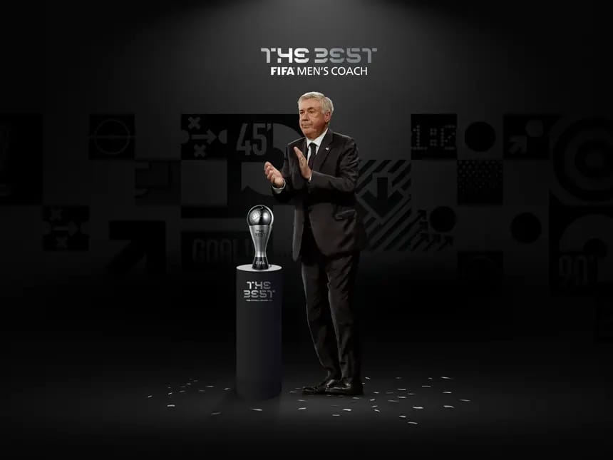 Carlo Ancelotti The Best/Imagen: fifa.com