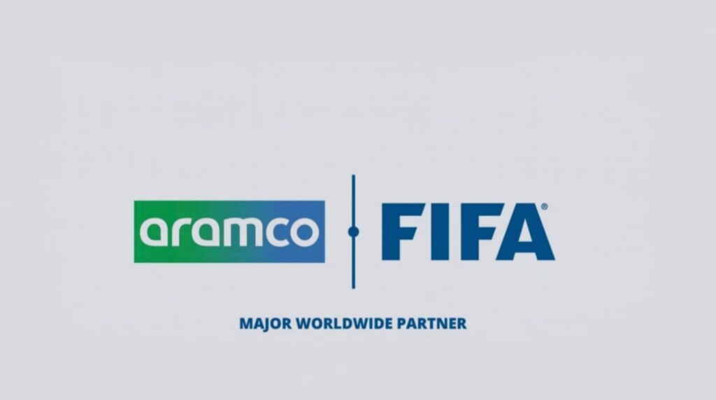 Aramco y FIFA/Captura de pantalla: inside.fifa.com