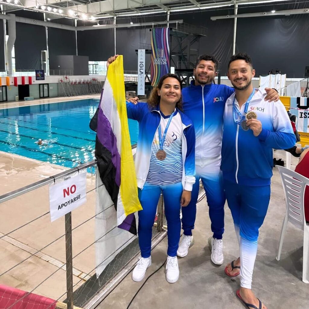 Campeonato Mundial de Natación LGBTQ+/Imagen: CONADE