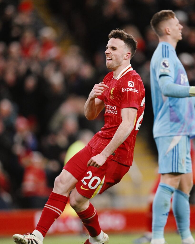 Diogo Jota/Imagen: X (@LFC)