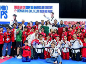 Taekwondo poomsae concluyó con nueve medallas en el Mundial Hong Kong 2024