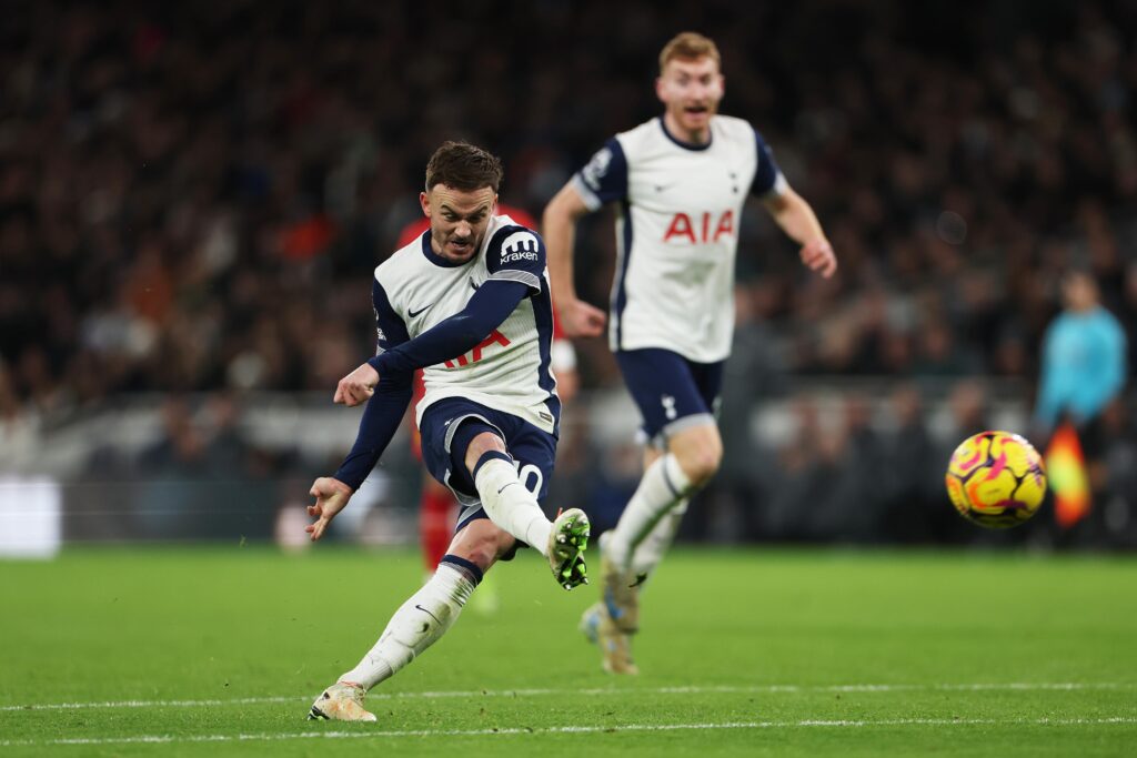 James Maddison/Imagen: X (@premierleague)