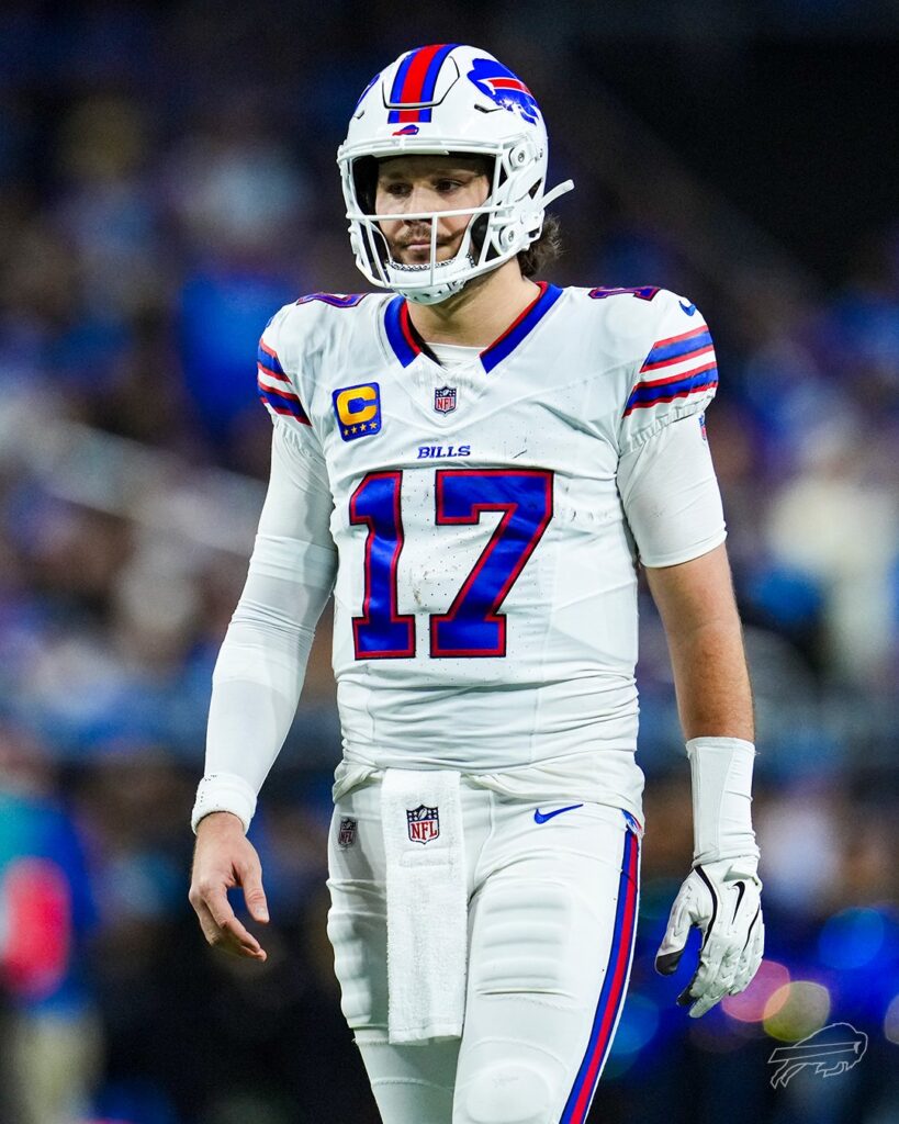 Josh Allen/Imagen: X (@BuffaloBills)