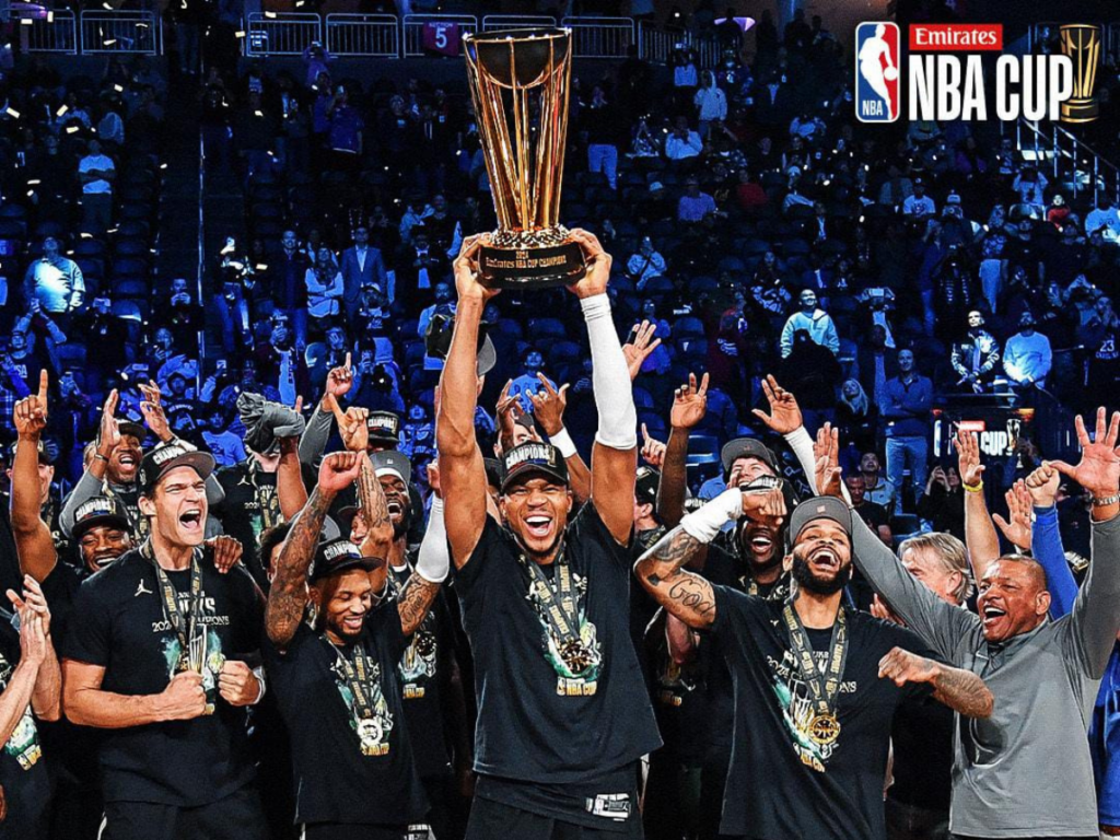 Los Bucks ganaron la NBA Cup frente a los Thunders