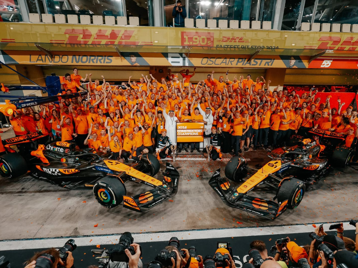 McLaren consiguió el campeonato de constructores en F1