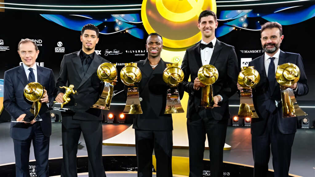 Real Madrid ganó siete premios/Imagen: X (@realmadrid)