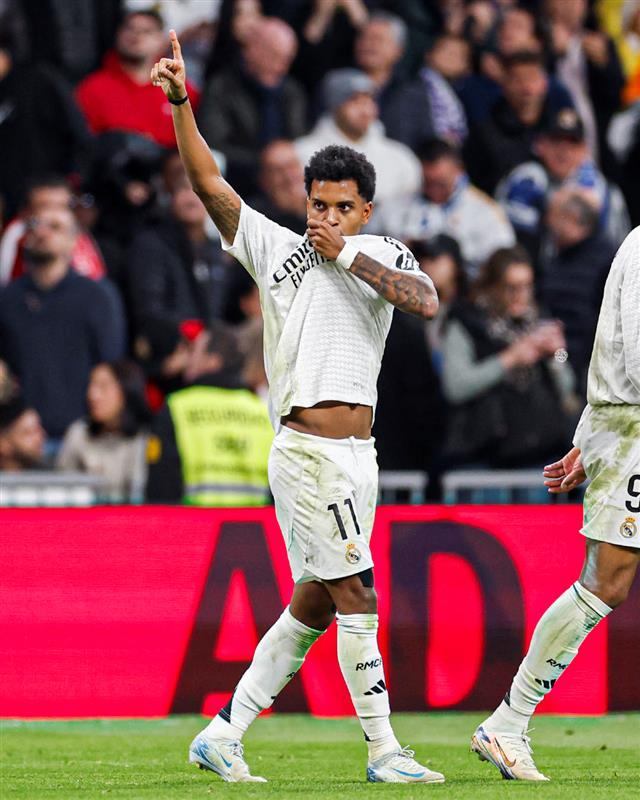 Rodrygo/Imagen: X (@realmadrid)