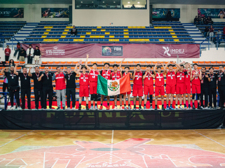 Selección mexicana sub-15 de basquetbol/Imagen: CONADE