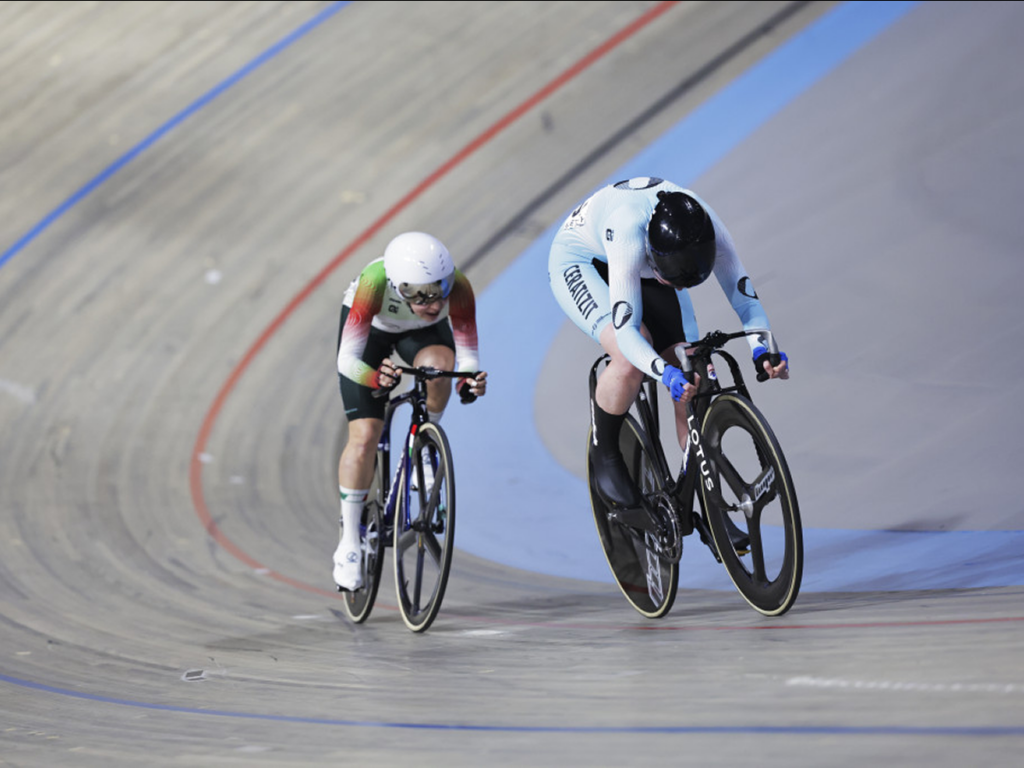 Pedalistas mexicanas siguen acumulando puntos en la Liga de Campeones de Ciclismo de Pista 2024