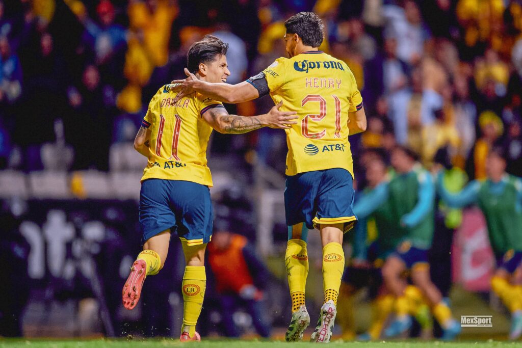 Victor Dávila y Henry Martín/Imagen: X(@ClubAmerica)