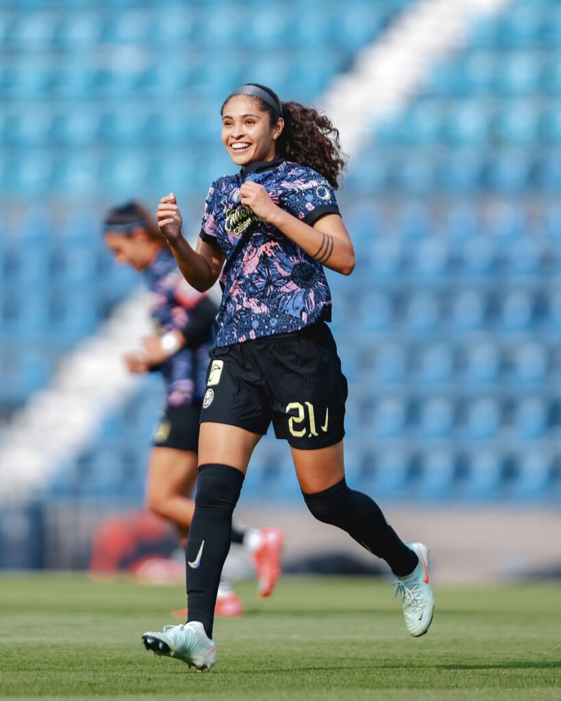 Daniela Espinosa marcó doblete/Imagen: X (@ClubAmerica)