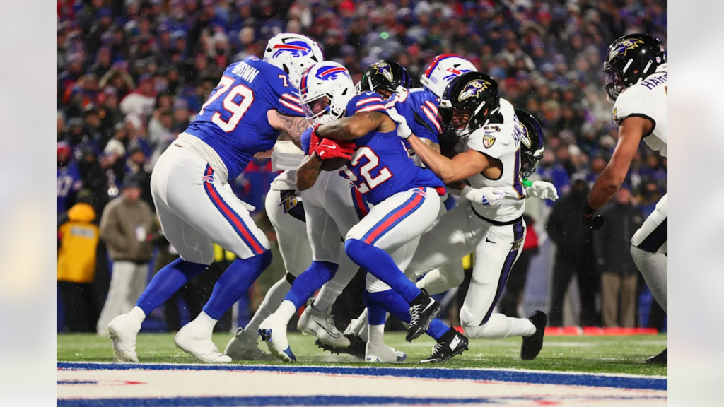 El juego fue peleado/Imagen: buffalobills.com