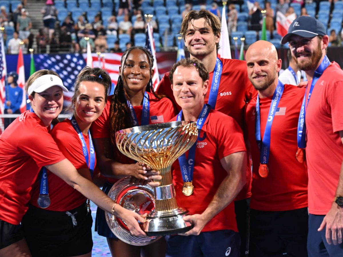 Estados Unidos venció a Polonia y ganó la United Cup