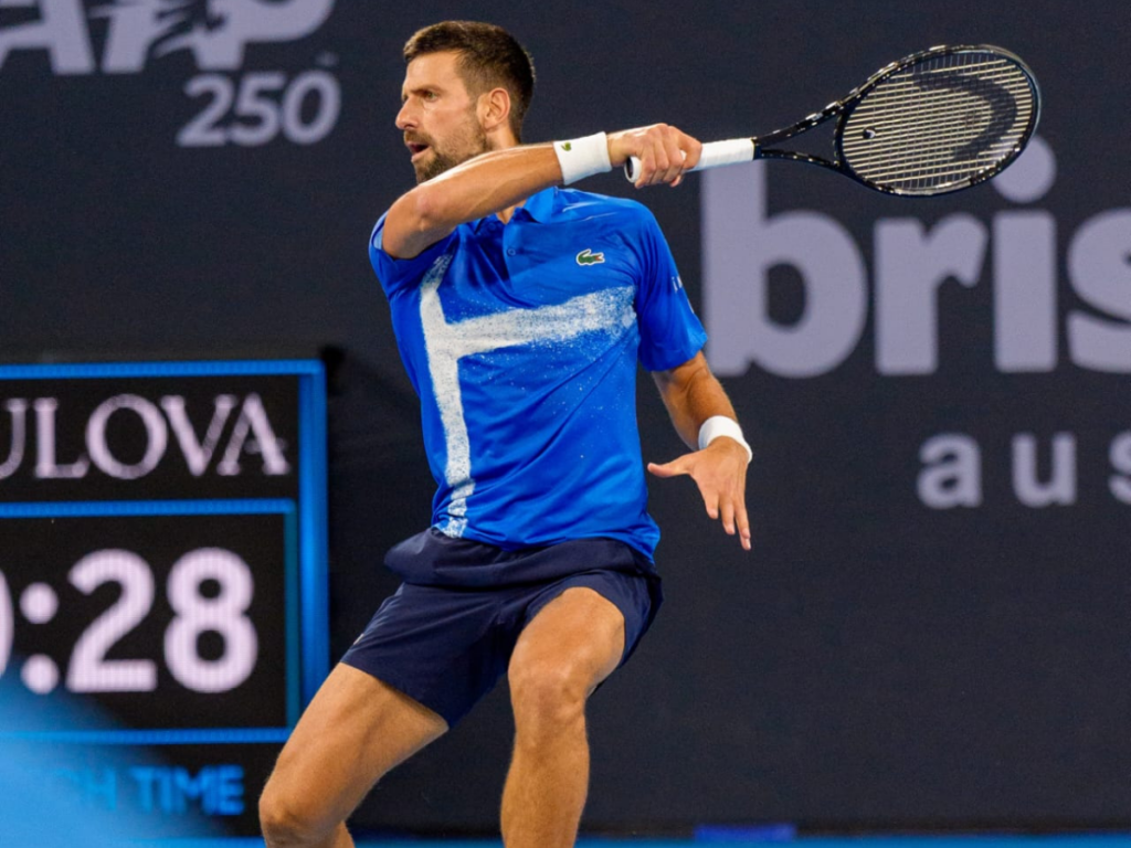 La primera derrota de 2025 para Djokovic llegó en el ATP 250 de Brisbane