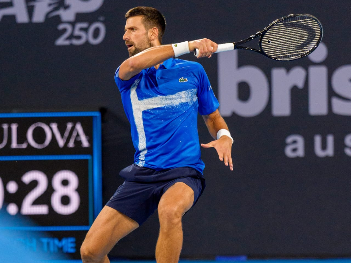 La primera derrota de 2025 para Djokovic llegó en el ATP 250 de Brisbane