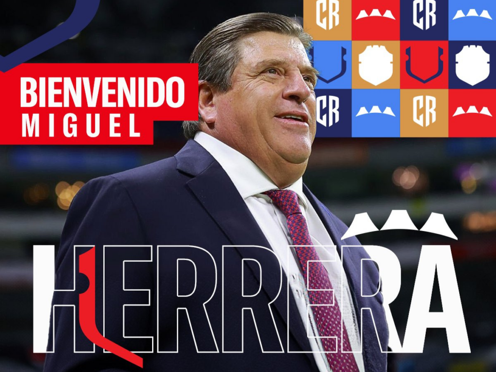 Miguel Herrera es nuevo técnico de la Selección de Costa Rica