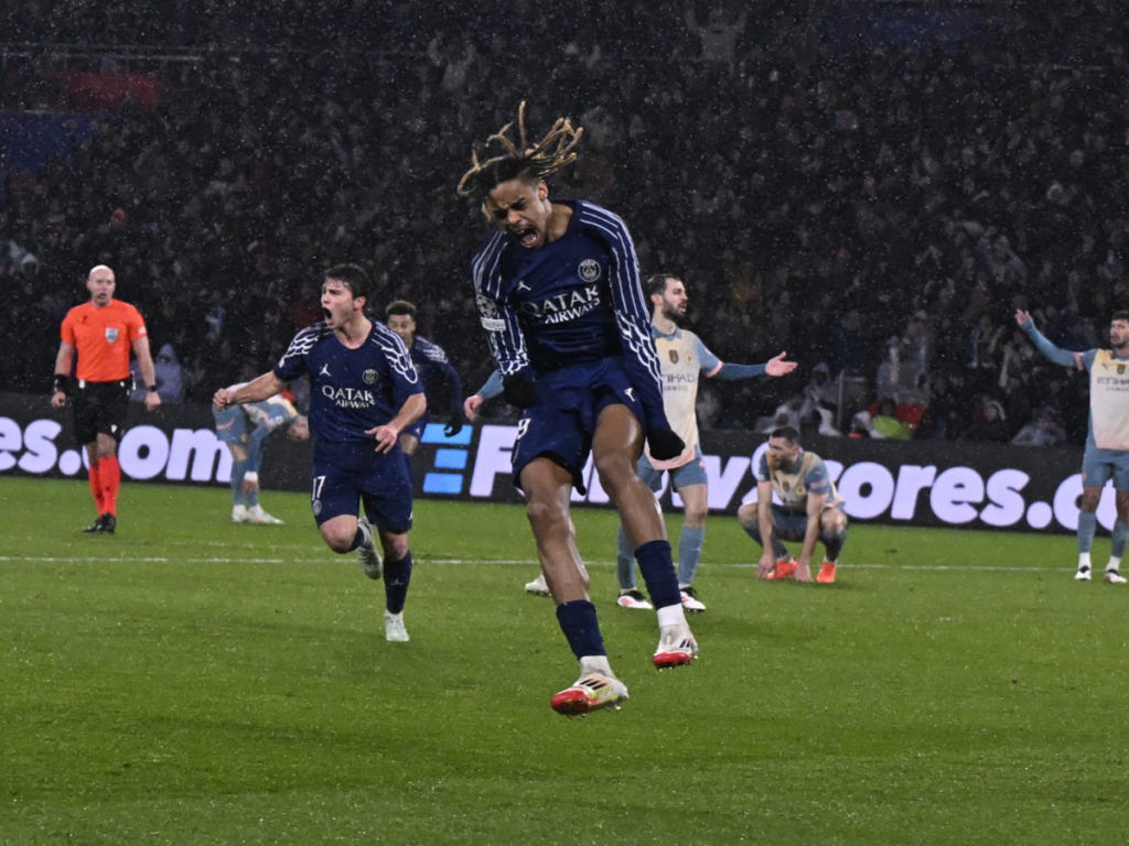 Manchester City cerca de quedar eliminado de la Champions tras caer ante el PSG