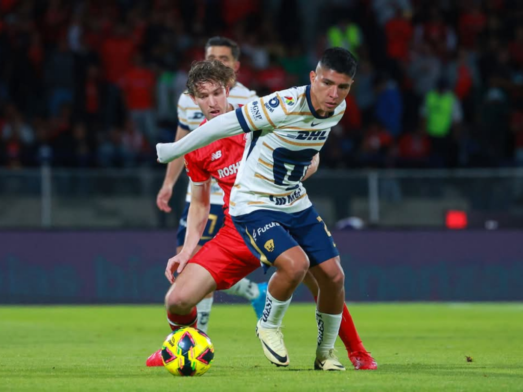 Pumas y Toluca no levantan en la Liga MX