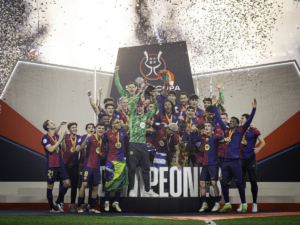 ¡Barcelona goleó al Real Madrid y es campeón de Supercopa!