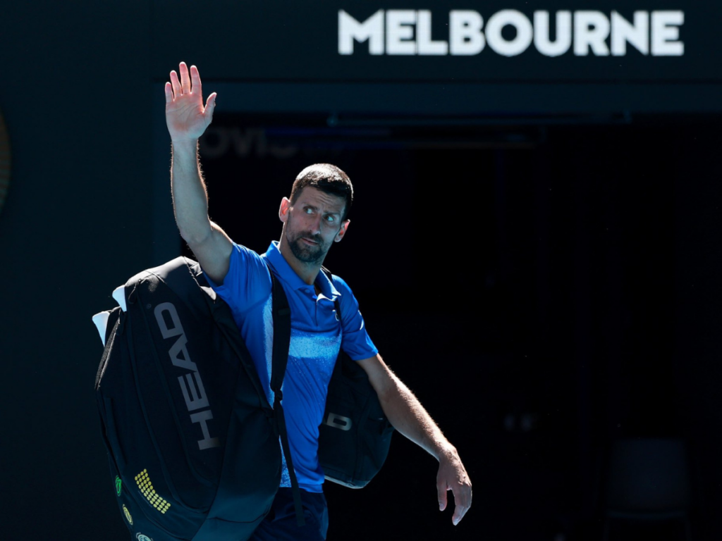 ¡Sorprendente! Djokovic abandonó las semifinales del Australia Open