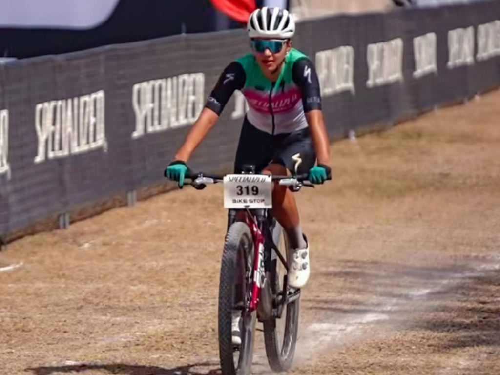 Carolina Flores brilló en la Copa Mundial de Ciclismo de Montaña