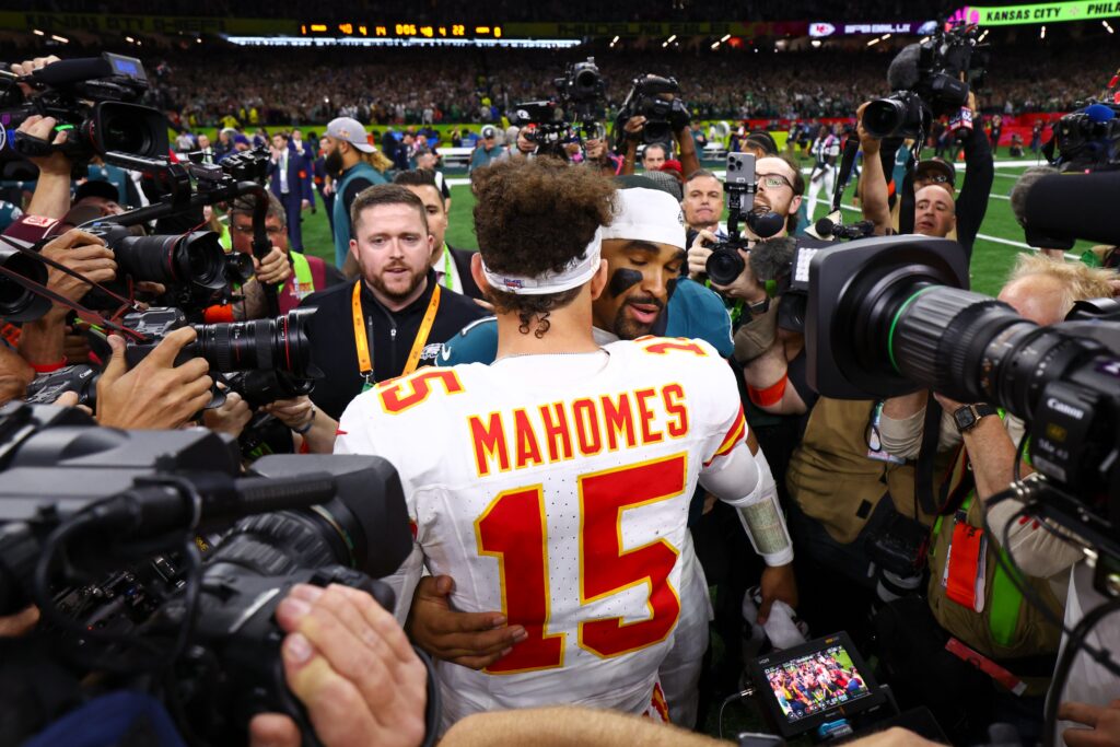 Eagles supo detener a Mahomes/Imagen: X (@NFL)