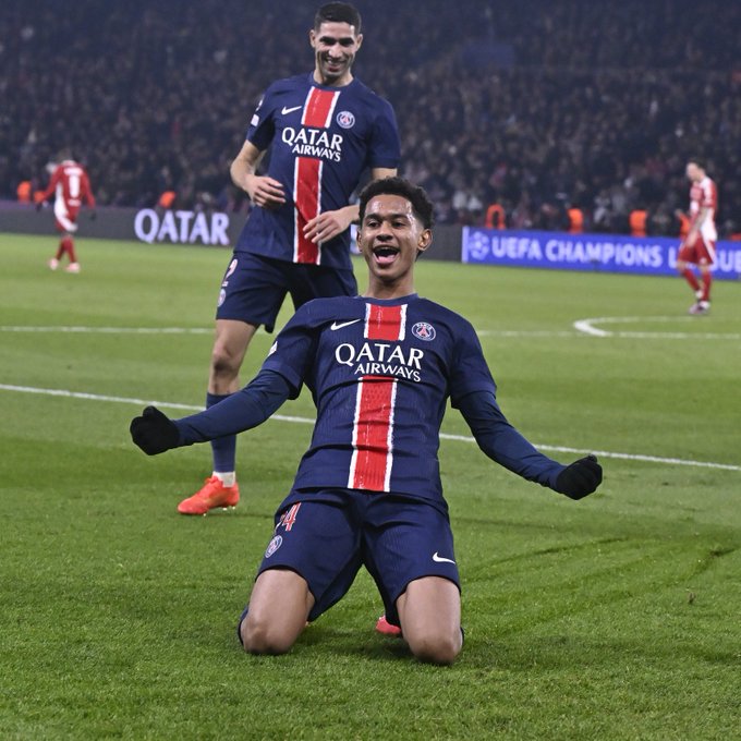 PSG golea 7-0 al Brest/Imagen: X (@PSG_inside)