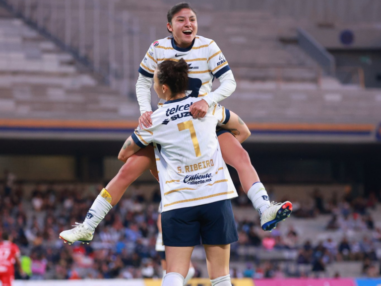 Pumas Femenil goleó a Toluca en el Olímpico Universitario