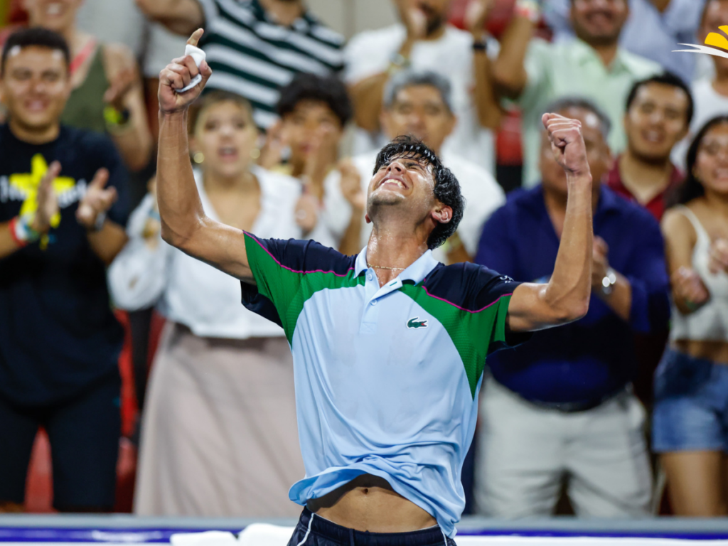 Rodrigo Pacheco, escribió su nombre en el Abierto Mexicano