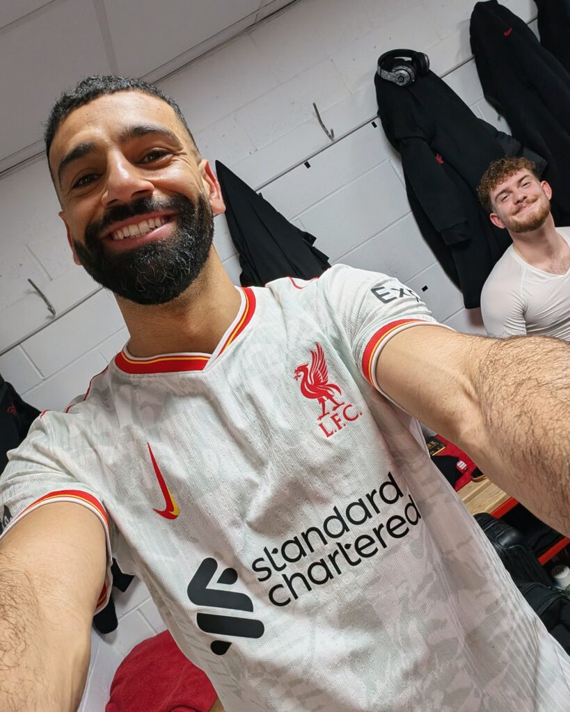 Salah: sexto goleador histórico de la Premier/Imagen: X (@LFC)