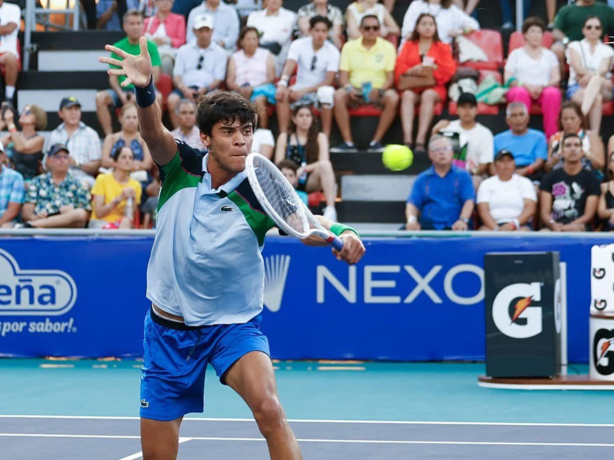 Se terminó el sueño de Rodrigo Pacheco en el Abierto Mexicano