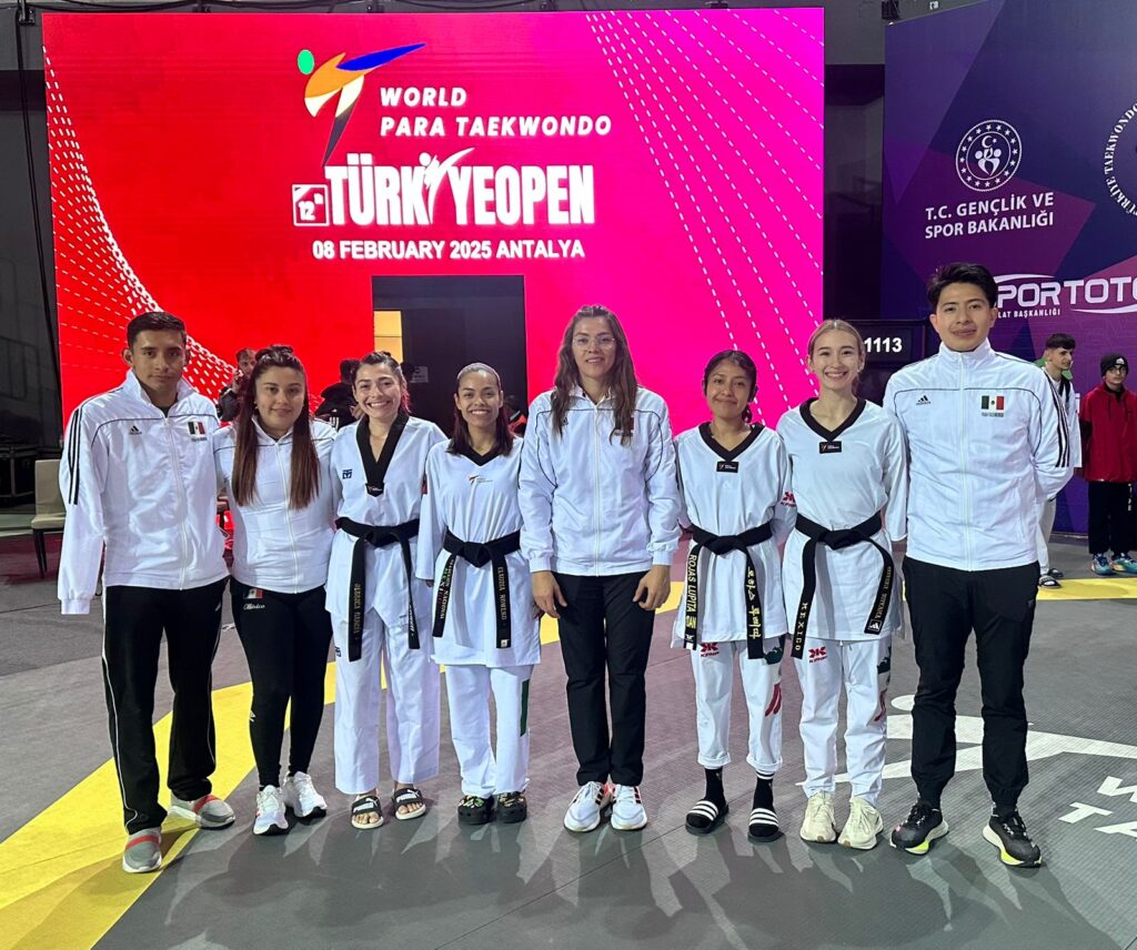 Selección mexicana de para taekwondo/Imagen: CONADE