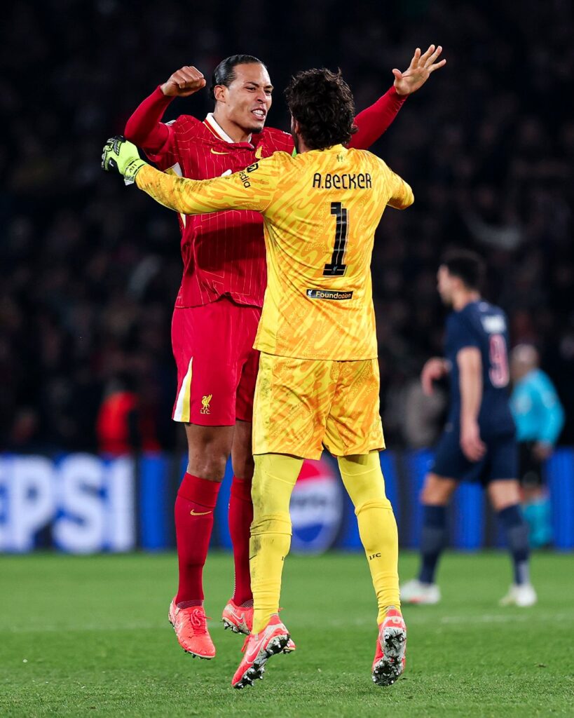 Alisson fue la figura del Liverpool/Imagen: X (@ChampionsLeague)