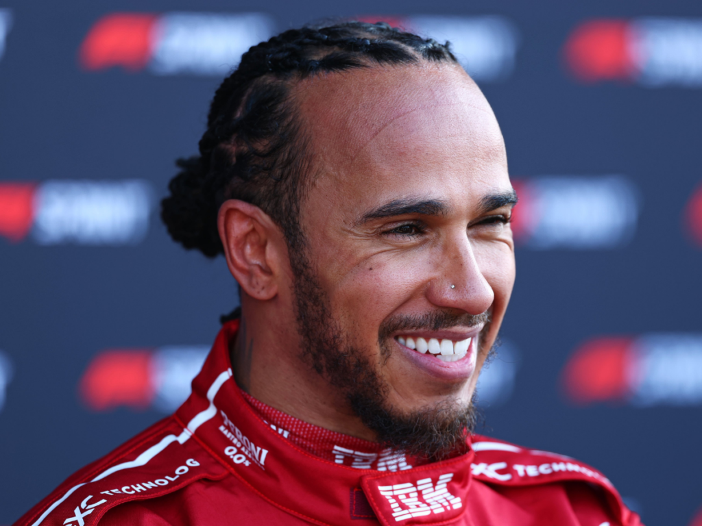 Hamilton consiguió su primera pole con Ferrari