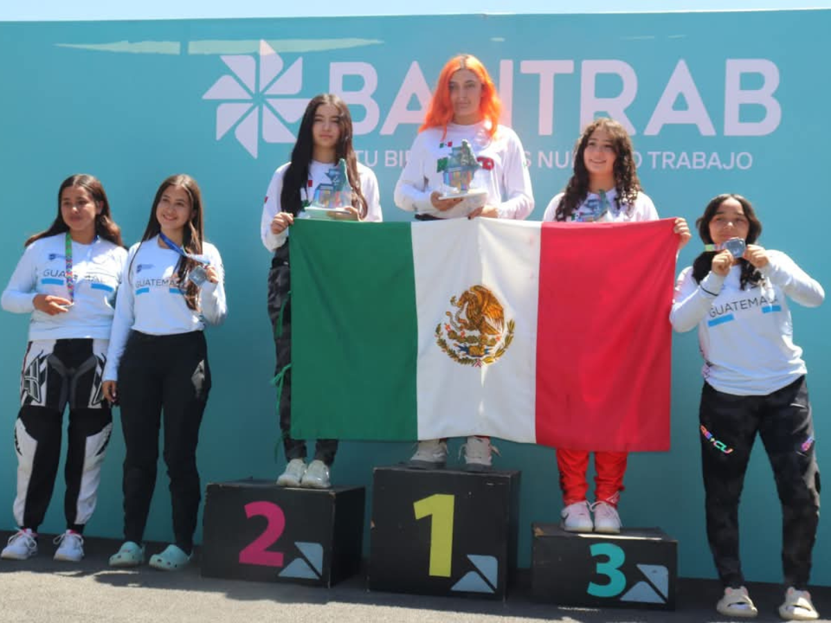 México ganó 10 medallas en Ciclismo BMX Racing