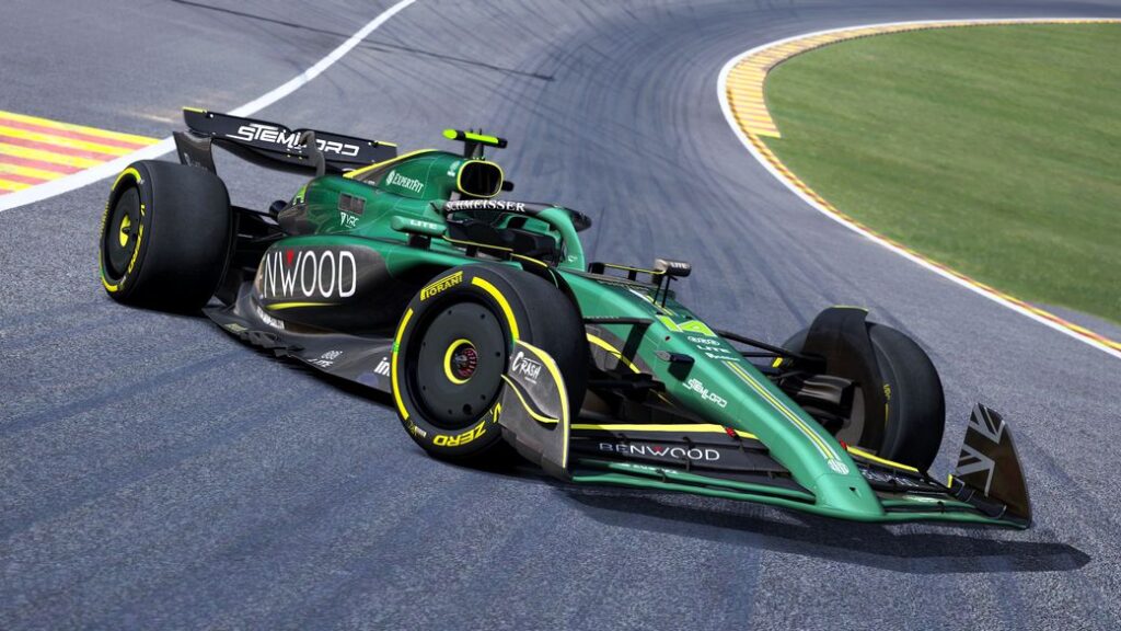 Toda la emición de F1 desde un simulador/Imagen: virtual-racing-car.com